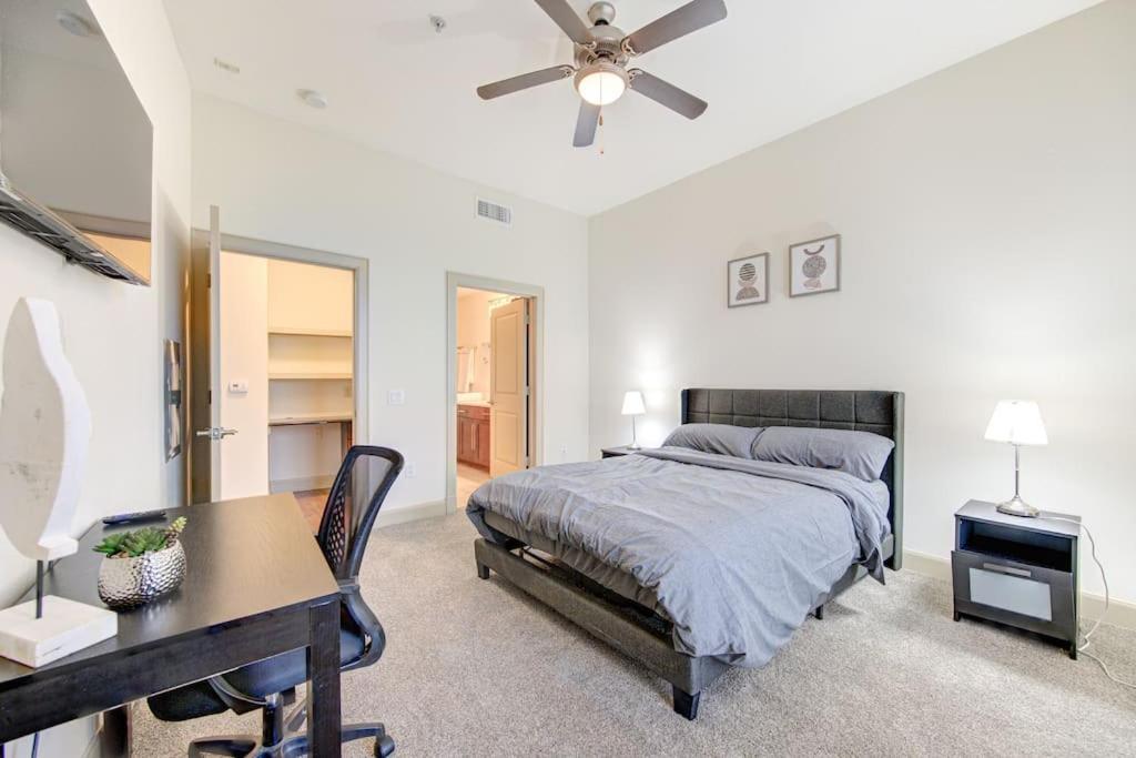 Apartament Chic 1Br Near Nrg With Pool Wifi Freeparking Houston Zewnętrze zdjęcie