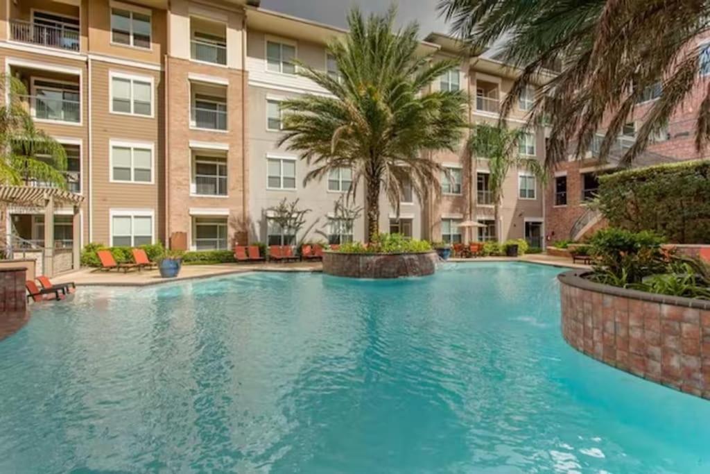 Apartament Chic 1Br Near Nrg With Pool Wifi Freeparking Houston Zewnętrze zdjęcie